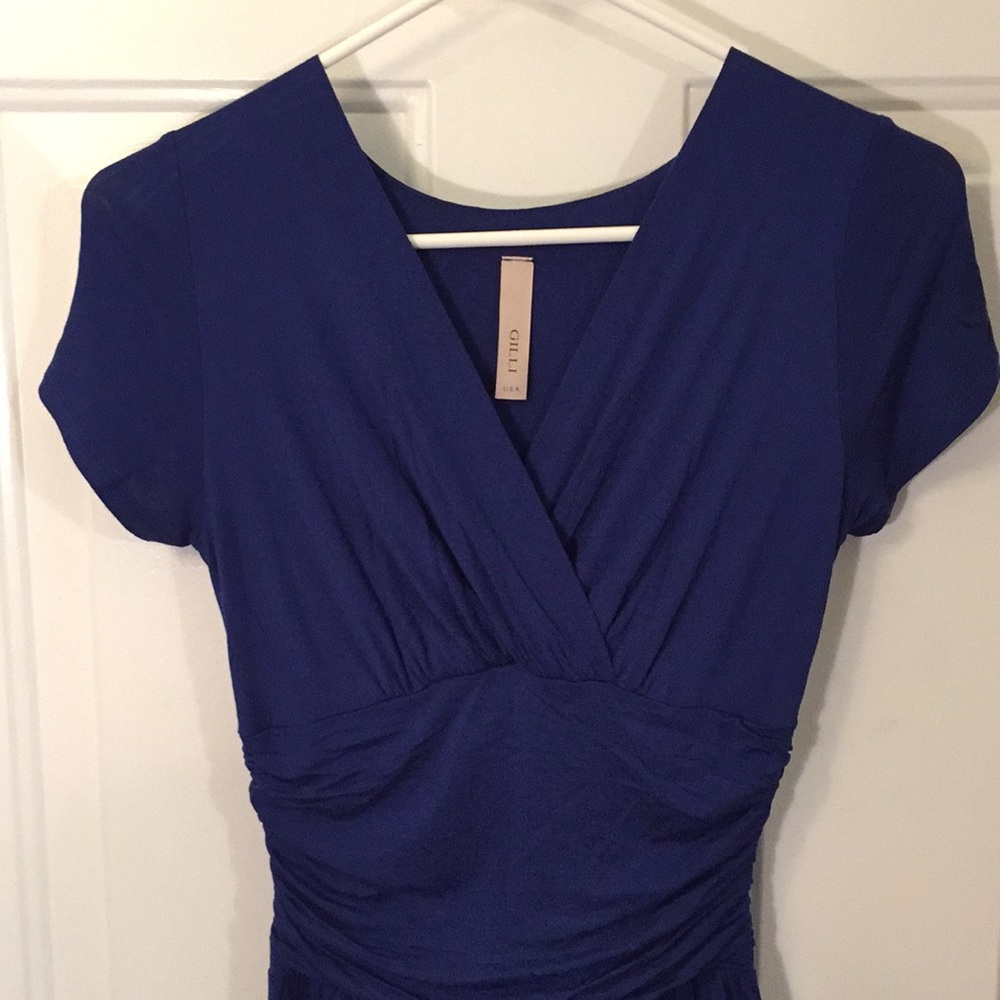 Royal blue gilli dress from ModCloth, size small